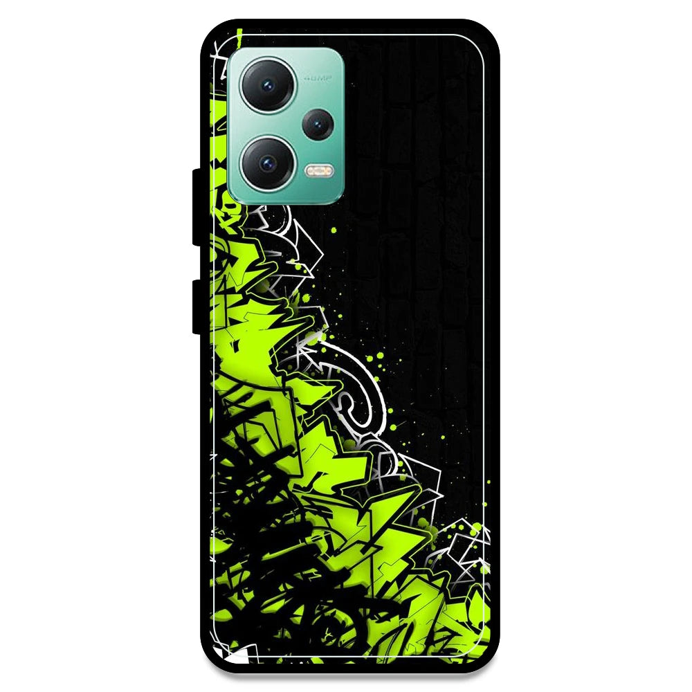 Green Graffiti - Armor Case For Redmi Models Redmi Note 12