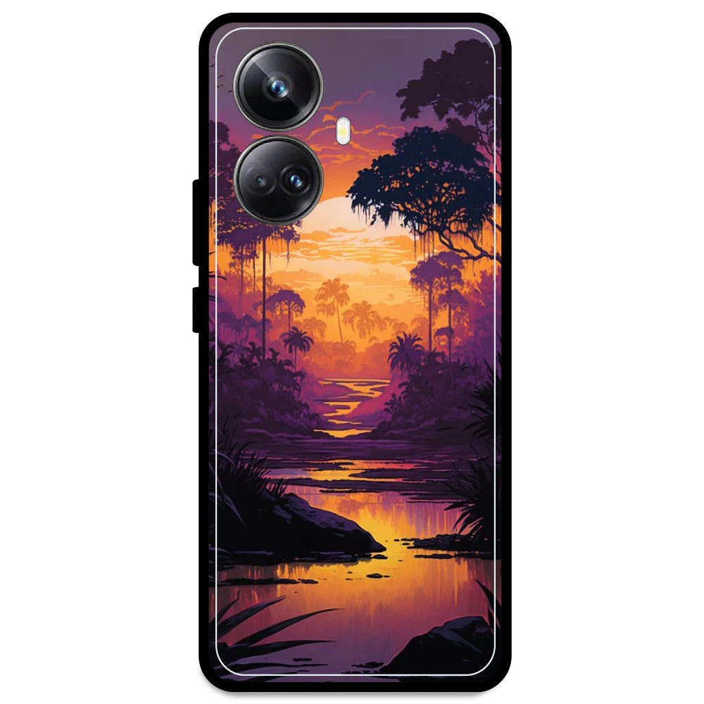 Mountains & The River - Armor Case For Realme Models Realme 10 Pro Plus