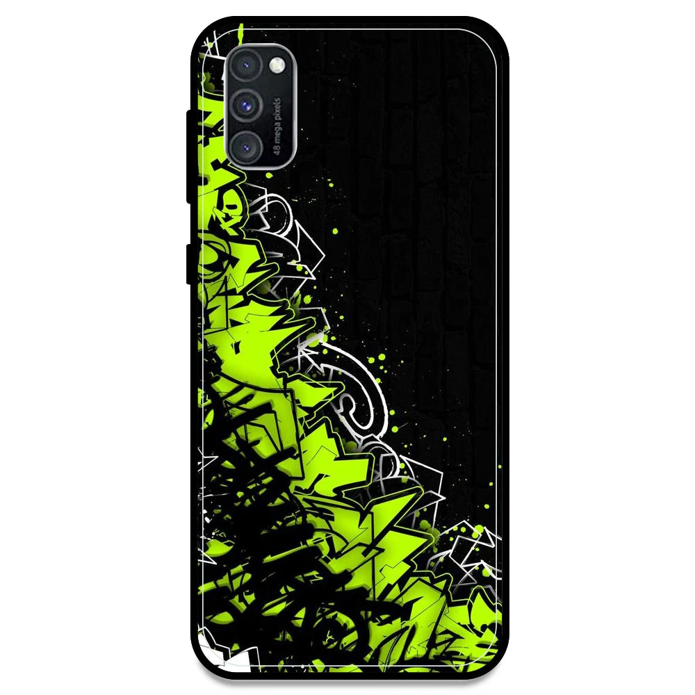 Green Graffiti - Armor Case For Samsung Models Samsung M30s