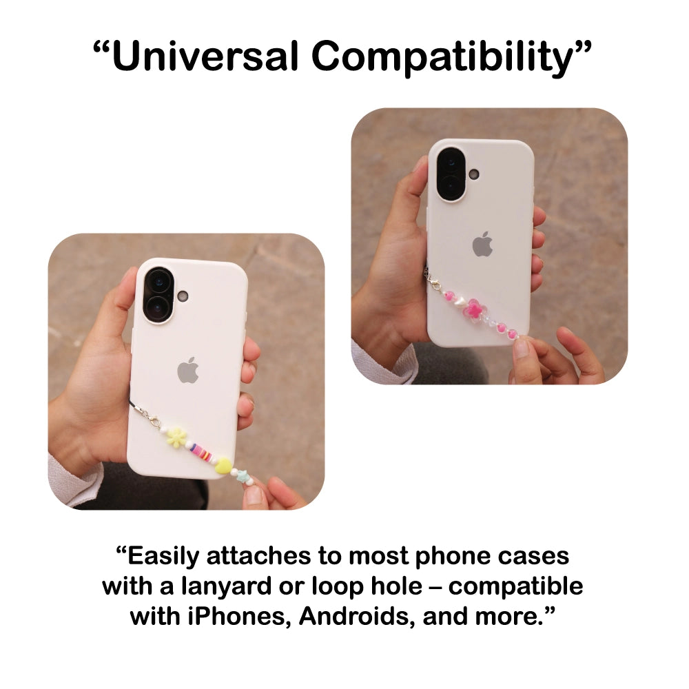 Joyful Bliss - A Combo of Mini Phone Charms Infographic