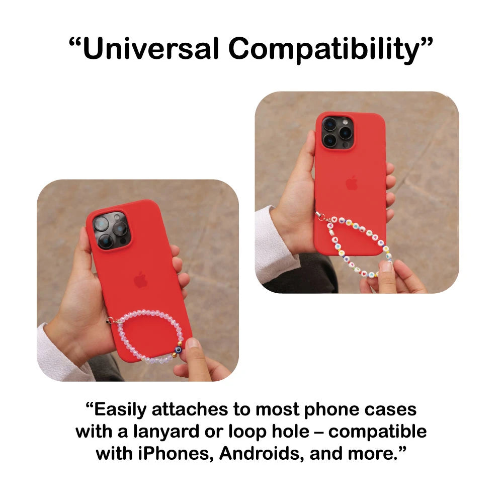Heart Beat - A Combo Of 2 Mini Round Phone Charms Infographic