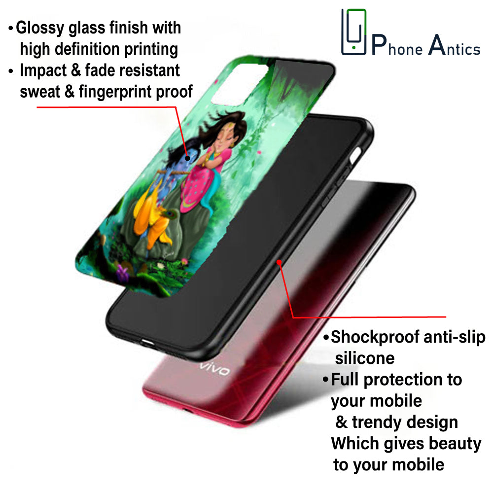 Radha Krishna - Glass Cases For Poco Models infographic