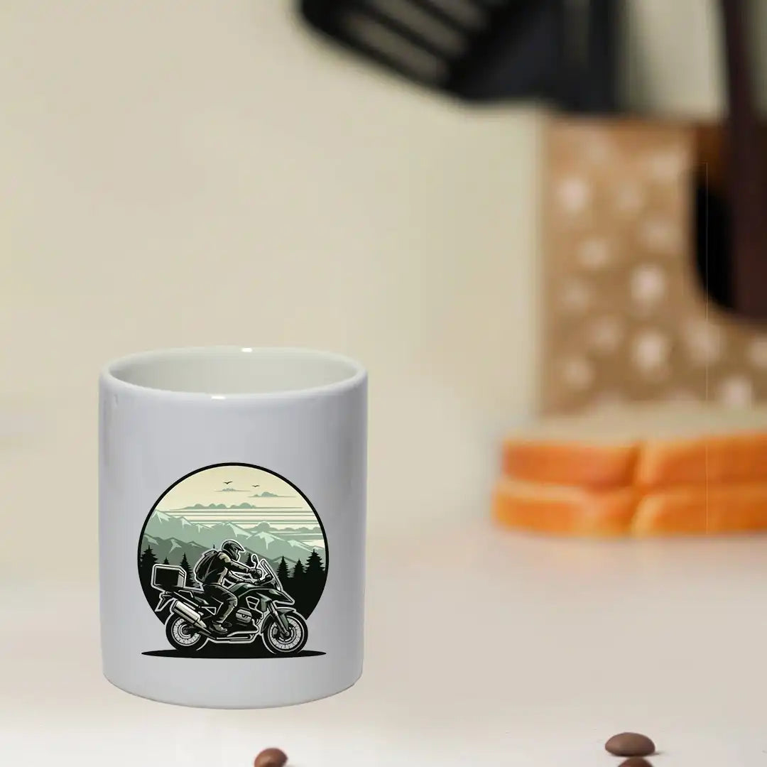 Biker - Mug Infographic