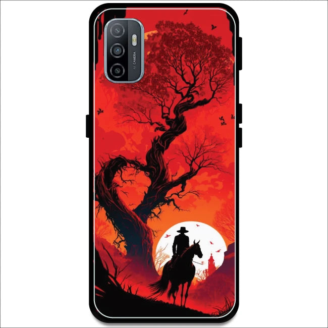 Cowboy & The Sunset - Armor Case For Oppo Models Oppo A53 2020