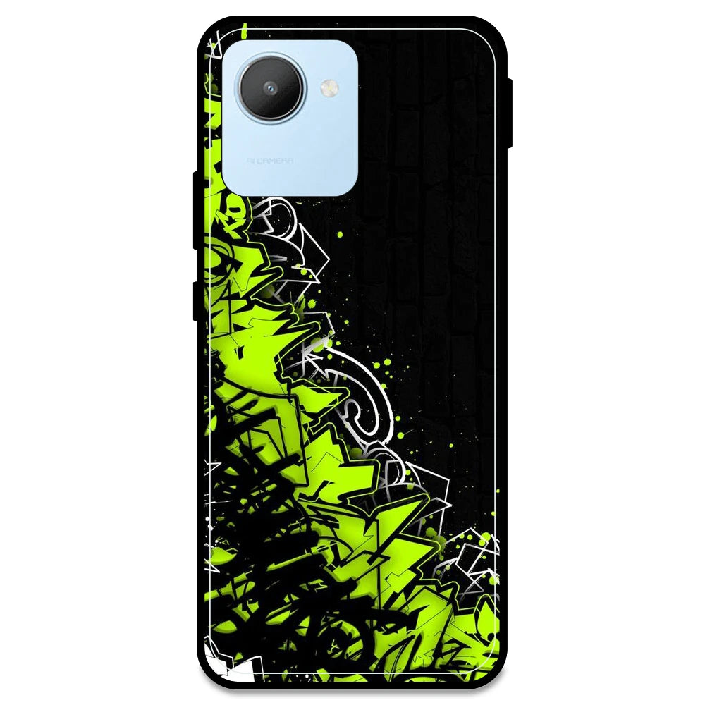 Green Graffiti - Armor Case For Realme Models Realme C30