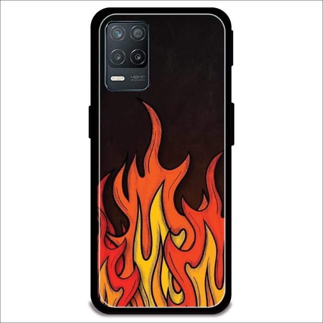 Flames - Armor Case For Realme Models Realme 8 5G