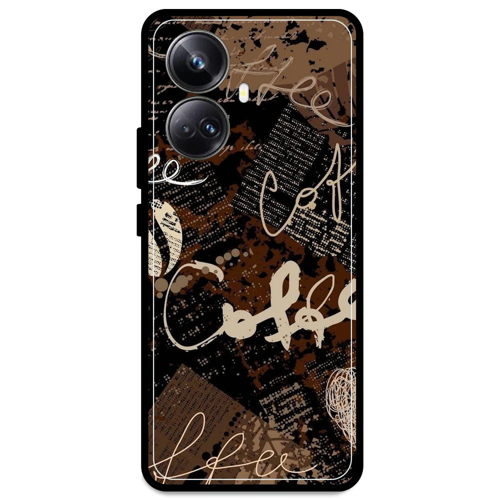 Coffee - Armor Case For Realme Models Realme 10 Pro Plus