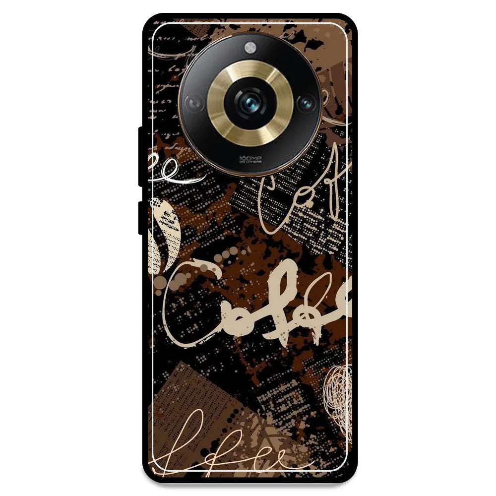 Coffee - Armor Case For Realme Models Realme 11 Pro 5G