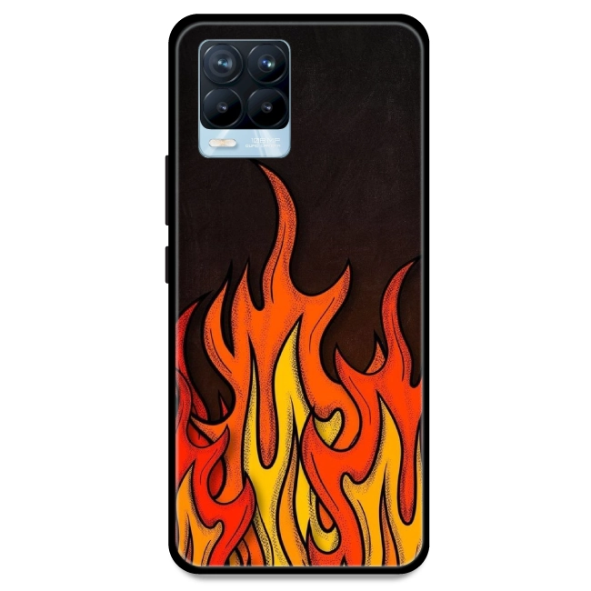 Flames - Armor Case For Realme Models Realme 8 Pro