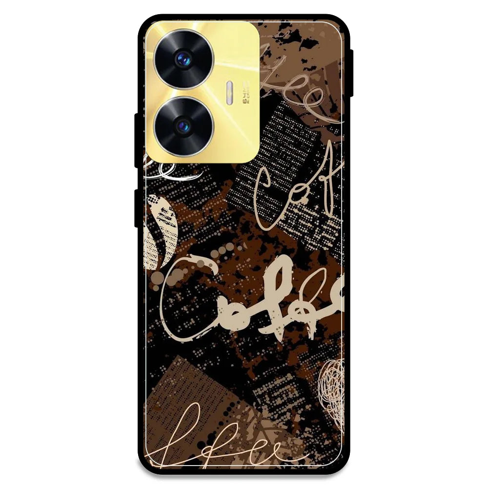 Coffee - Armor Case For Realme Models Realme C55