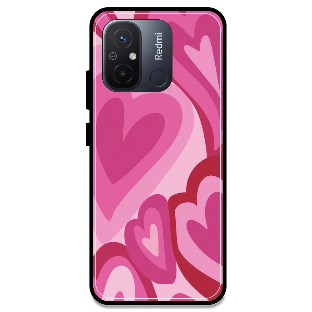 Pink Mini Hearts - Armor Case For Redmi Models Redmi 12C