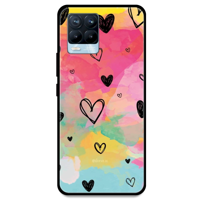 Hearts - Armor Case For Realme Models Realme 8 Pro