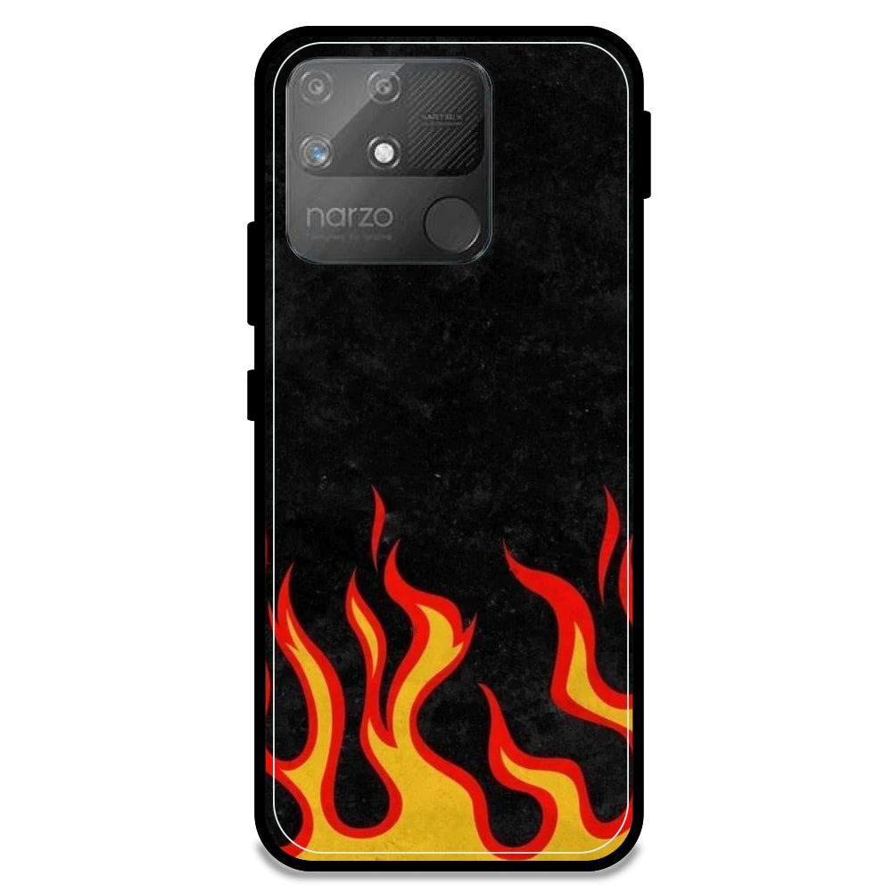 Low Flames - Armor Case For Realme Models Realme Narzo 50A