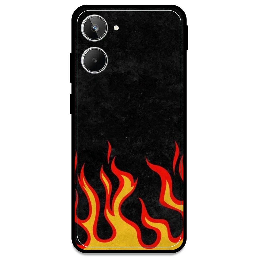 Low Flames - Armor Case For Realme Models Realme 10 4G