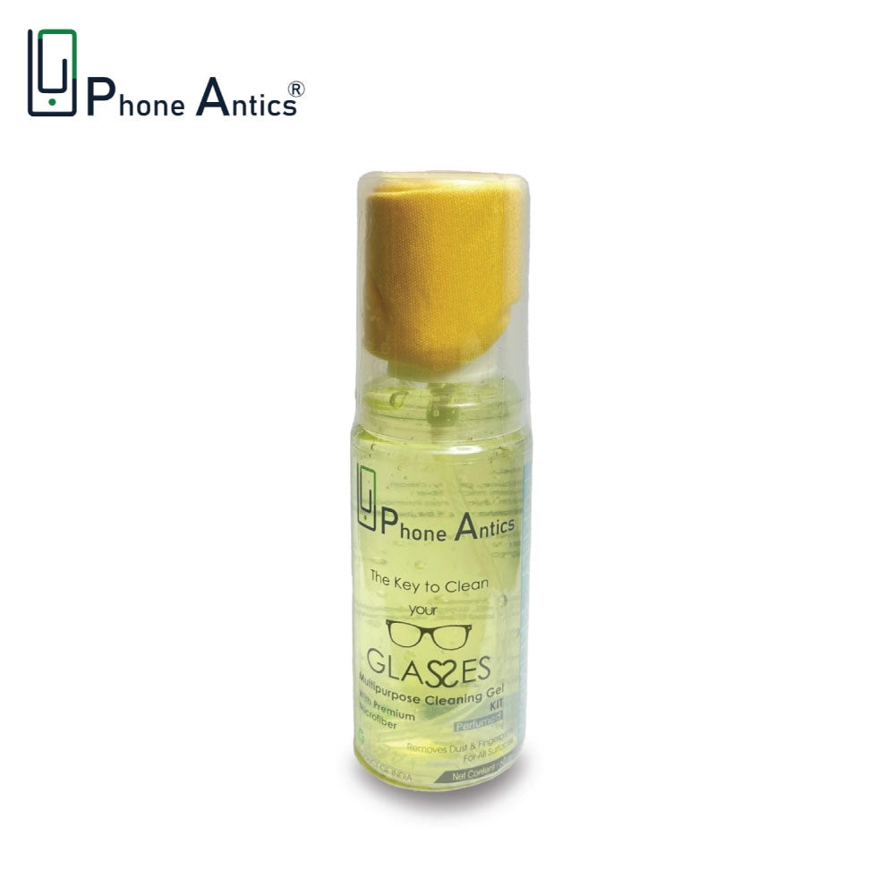Mobile Screen Cleaning Gel With Microfiber Cloth- Fresh Lime