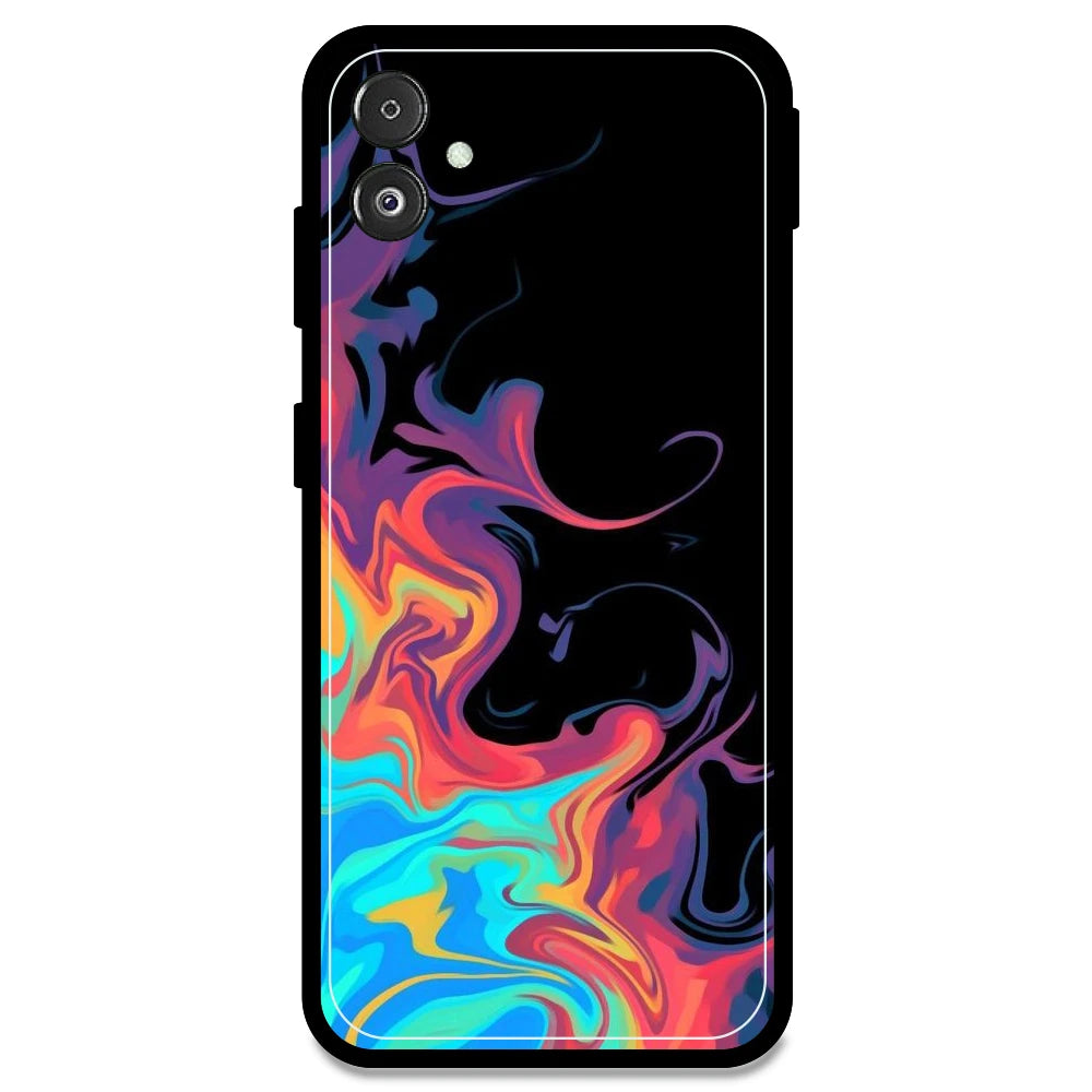 Rainbow Watermarble - Armor Case For Samsung Models Samsung F14 5G