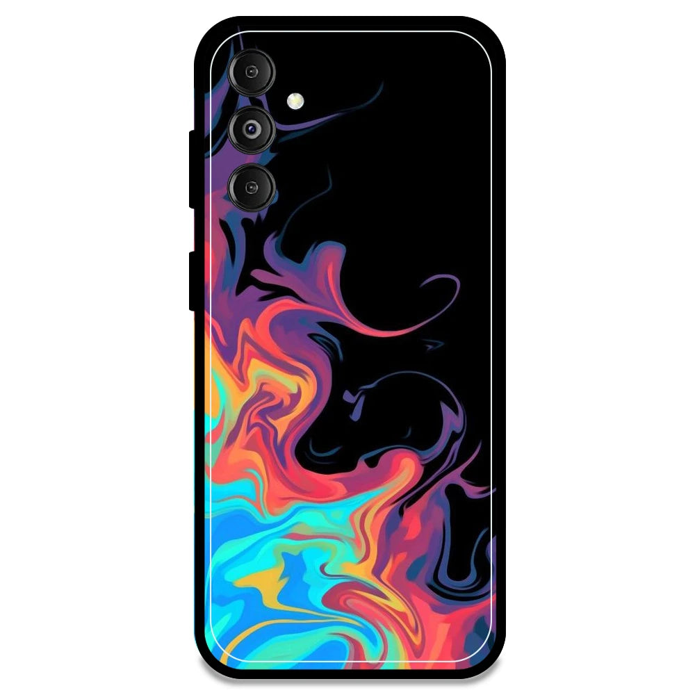 Rainbow Watermarble - Armor Case For Samsung Models Samsung M14 5G