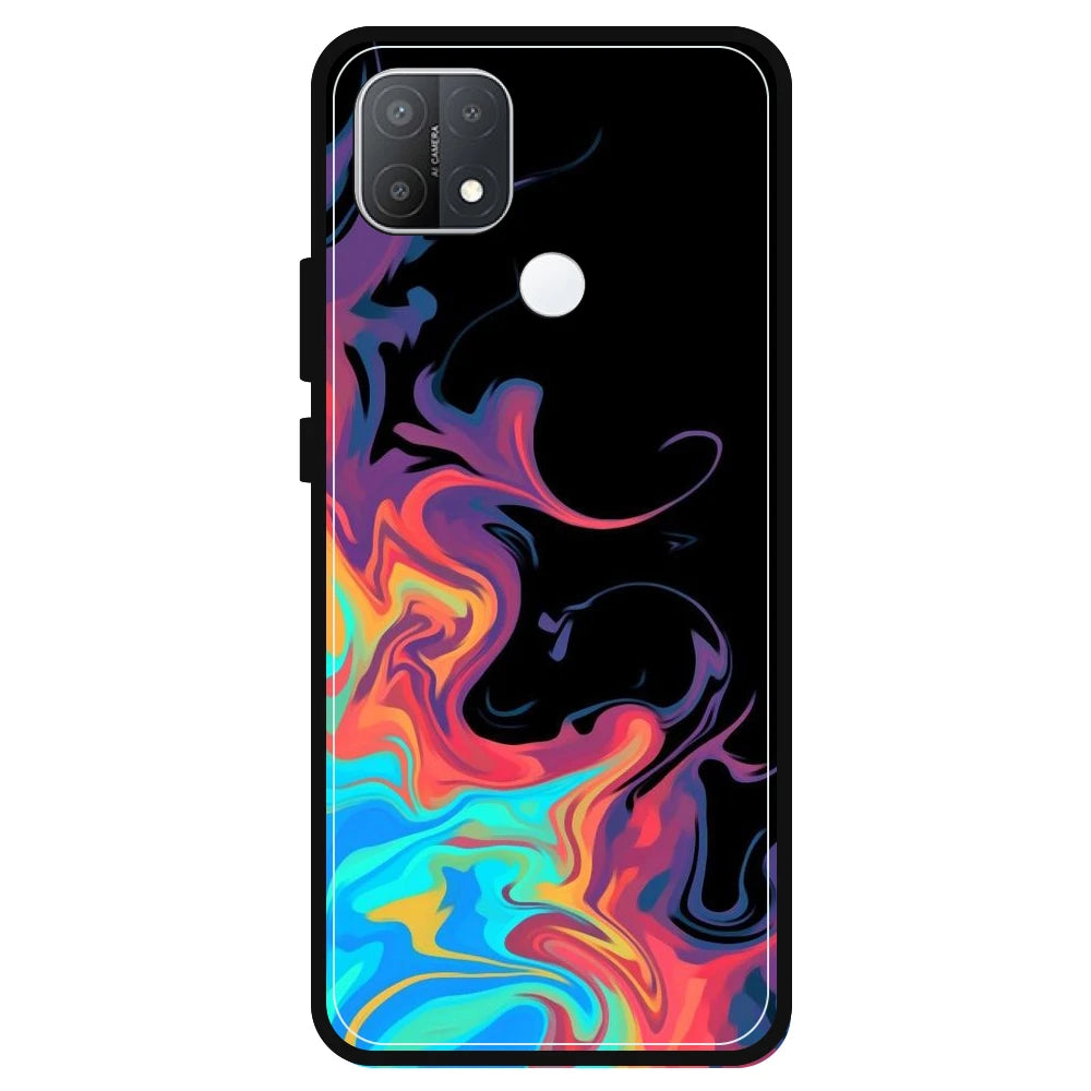 Rainbow Watermarble - Armor Case For Oppo Models Oppo A15