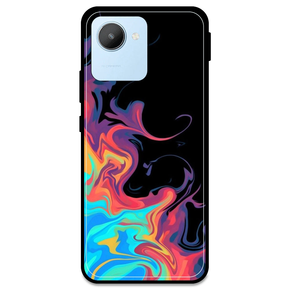 Rainbow Watermarble - Armor Case For Realme Models Realme C30