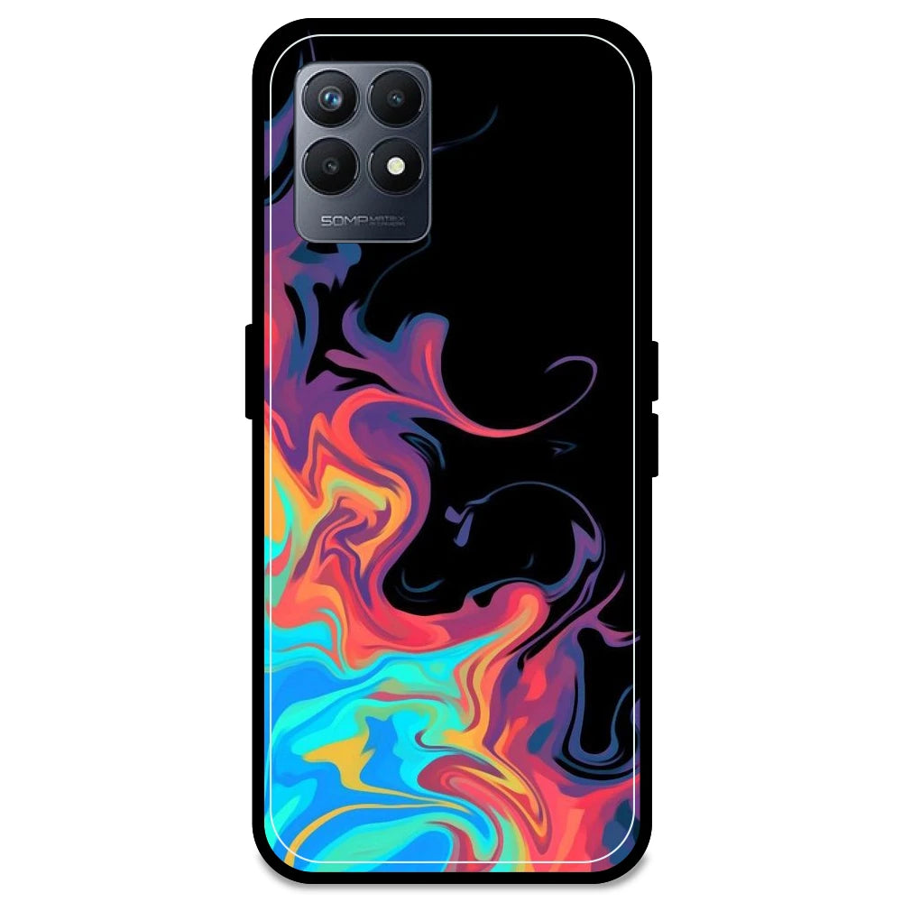 Rainbow Watermarble - Armor Case For Realme Models Realme Narzo 50 5G
