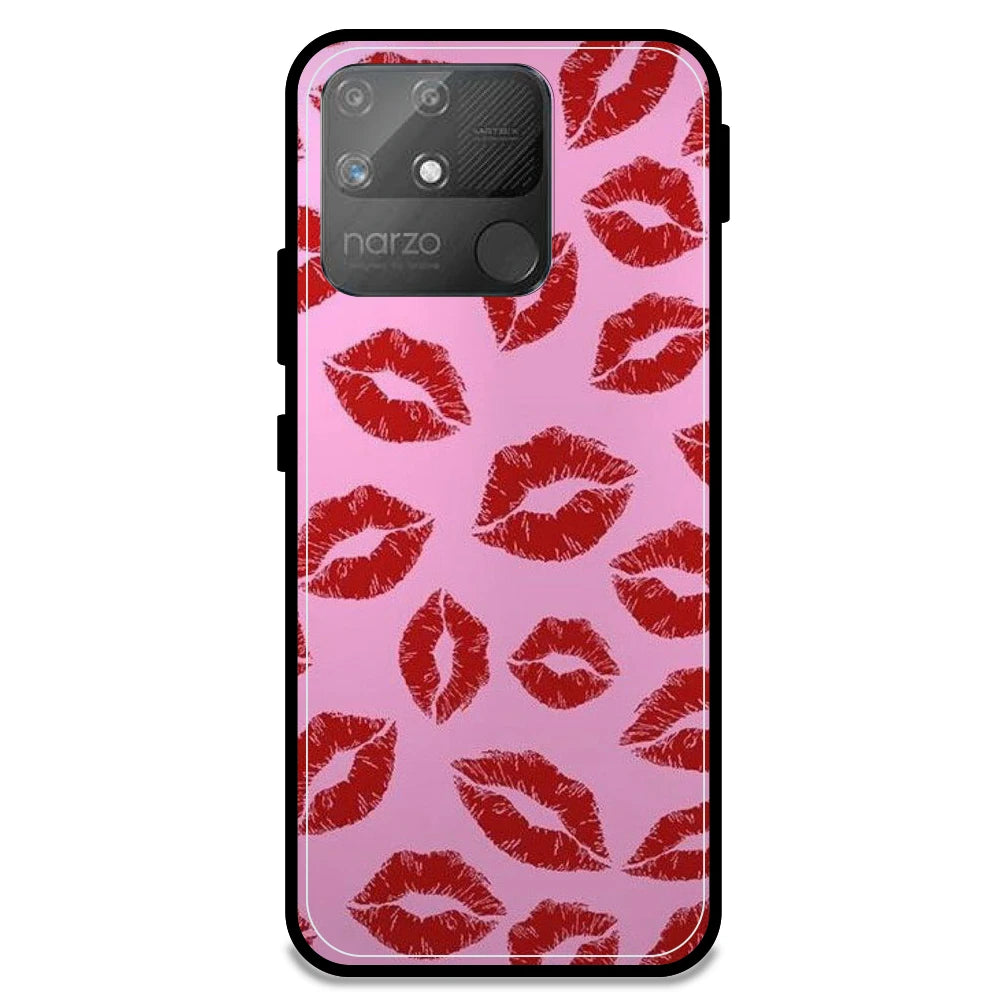 Kisses - Armor Case For Realme Models Realme Narzo 50A