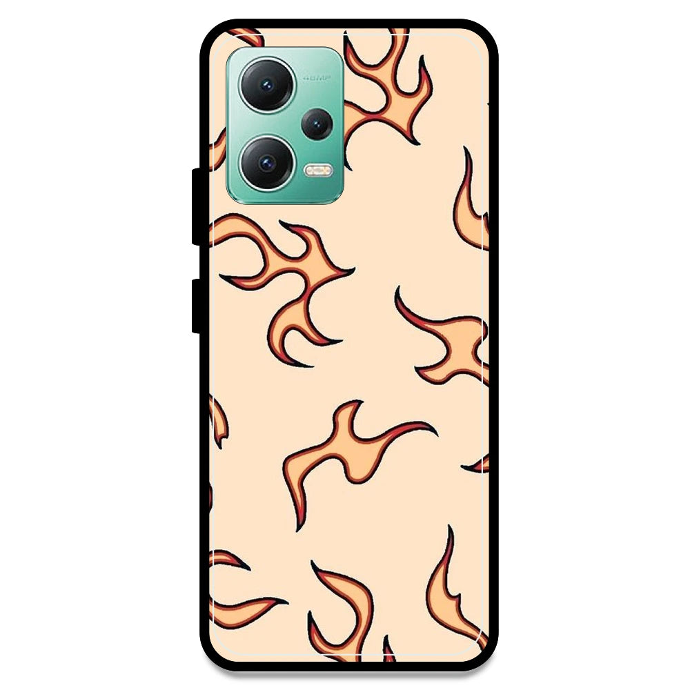 Yellow Flames - Armor Case For Redmi Models Redmi Note 12