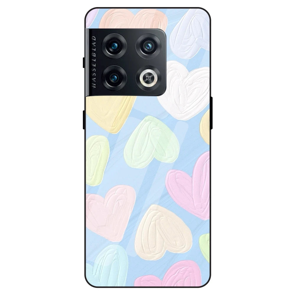 Pastel Hearts - Glass Case for OnePlus 11