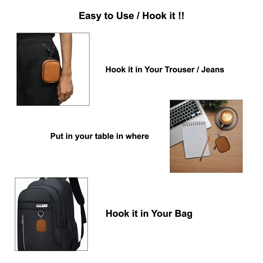 Brown Leather - EarPods Pouches