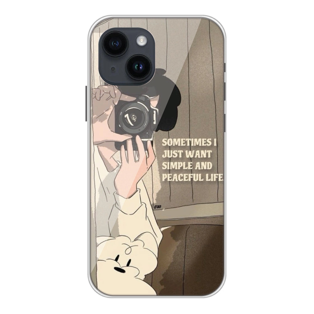 Photographer - Printed Silicone Case For Apple iPhone Models