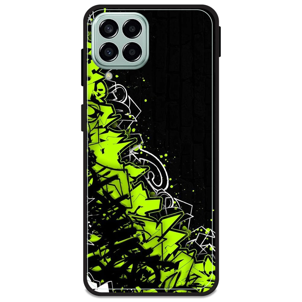 Green Graffiti - Armor Case For Samsung Models Samsung M33 5G