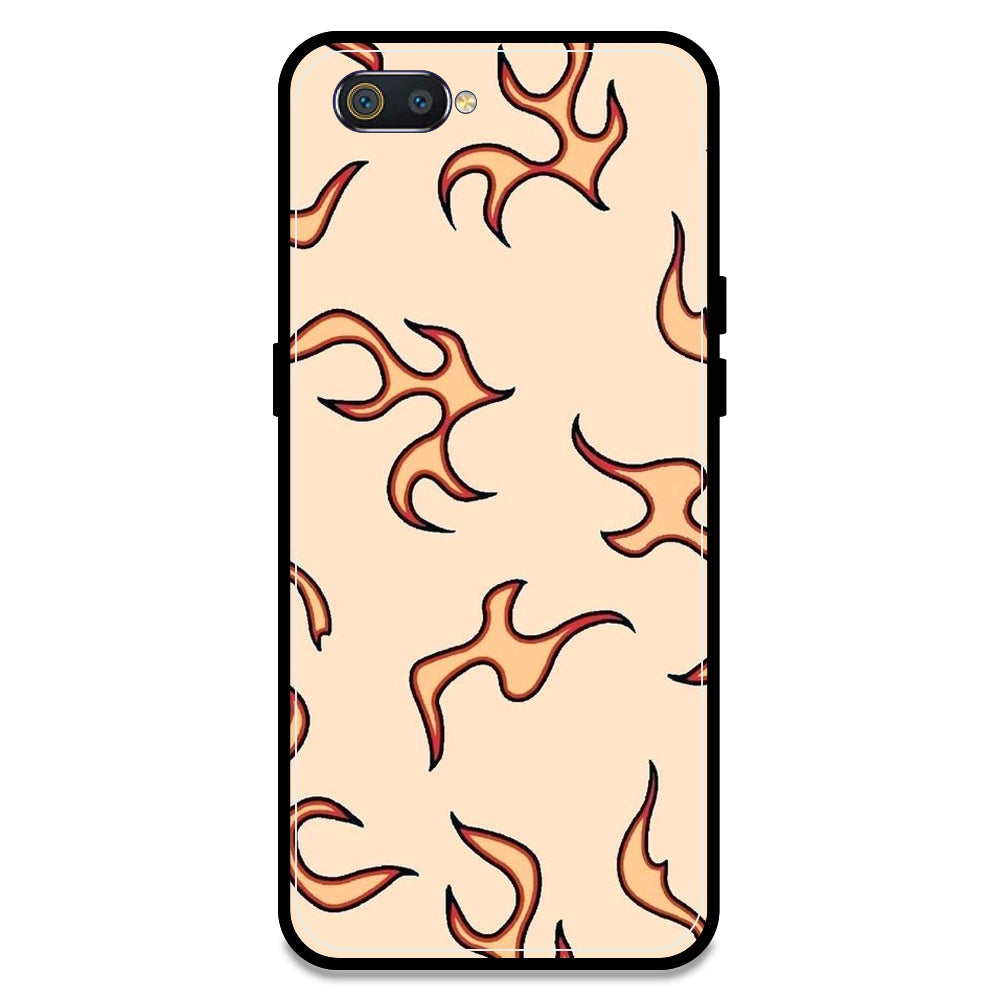 Yellow Flames - Armor Case For Realme Models Realme C2