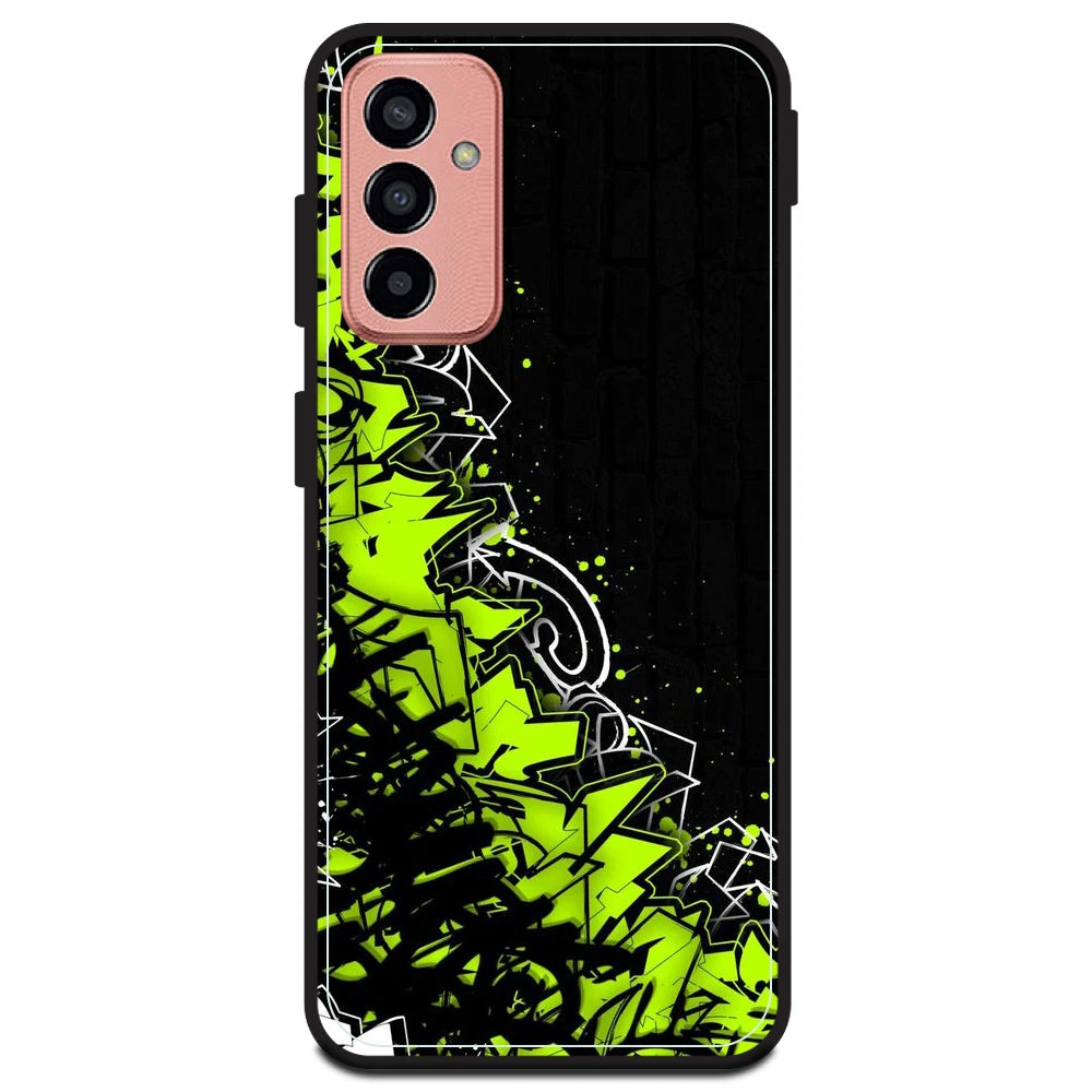 Green Graffiti - Armor Case For Samsung Models Samsung M13