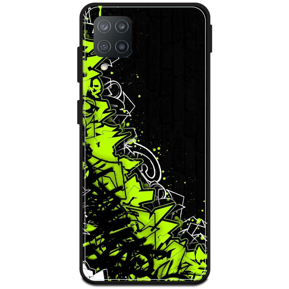 Green Graffiti - Armor Case For Samsung Models Samsung F12