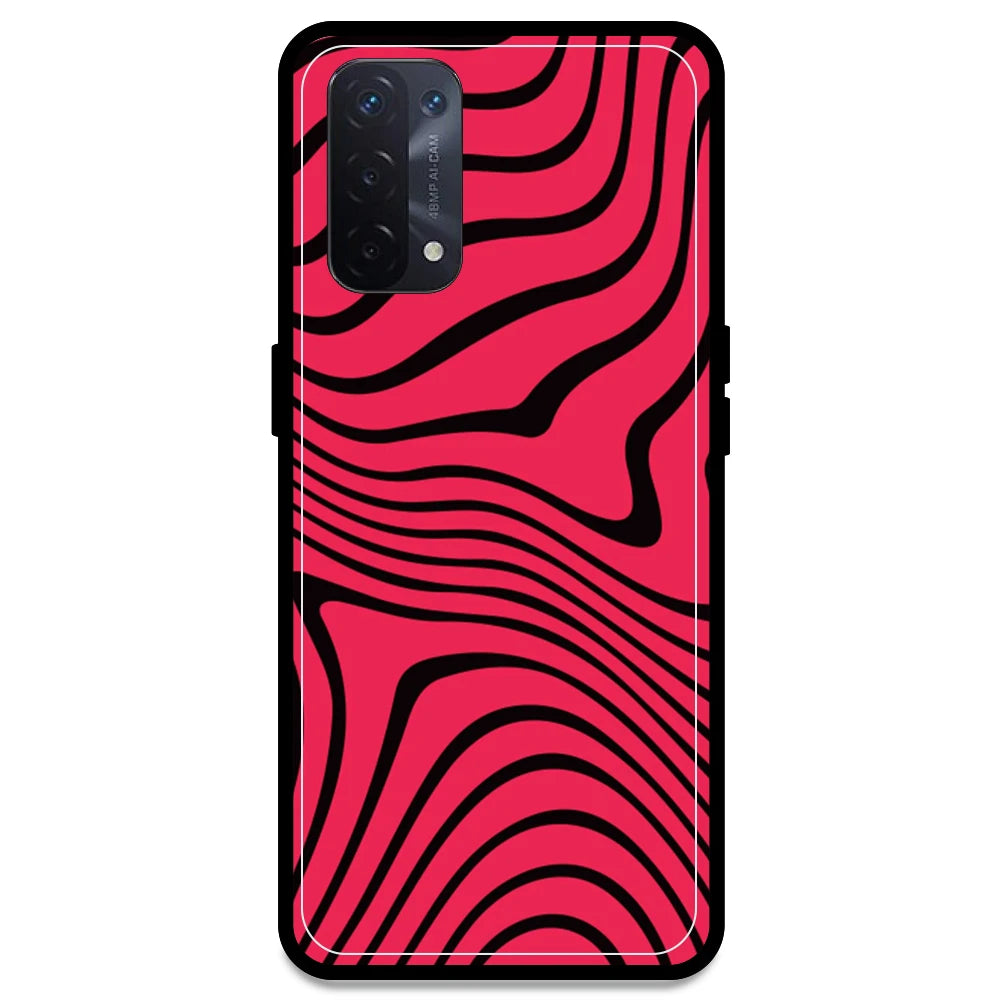 Pink Waves - Armor Case For Oppo Models Oppo A54