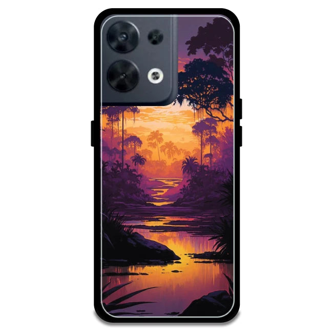 Mountains & The River - Armor Case For Oppo Models Oppo Reno 8 5G