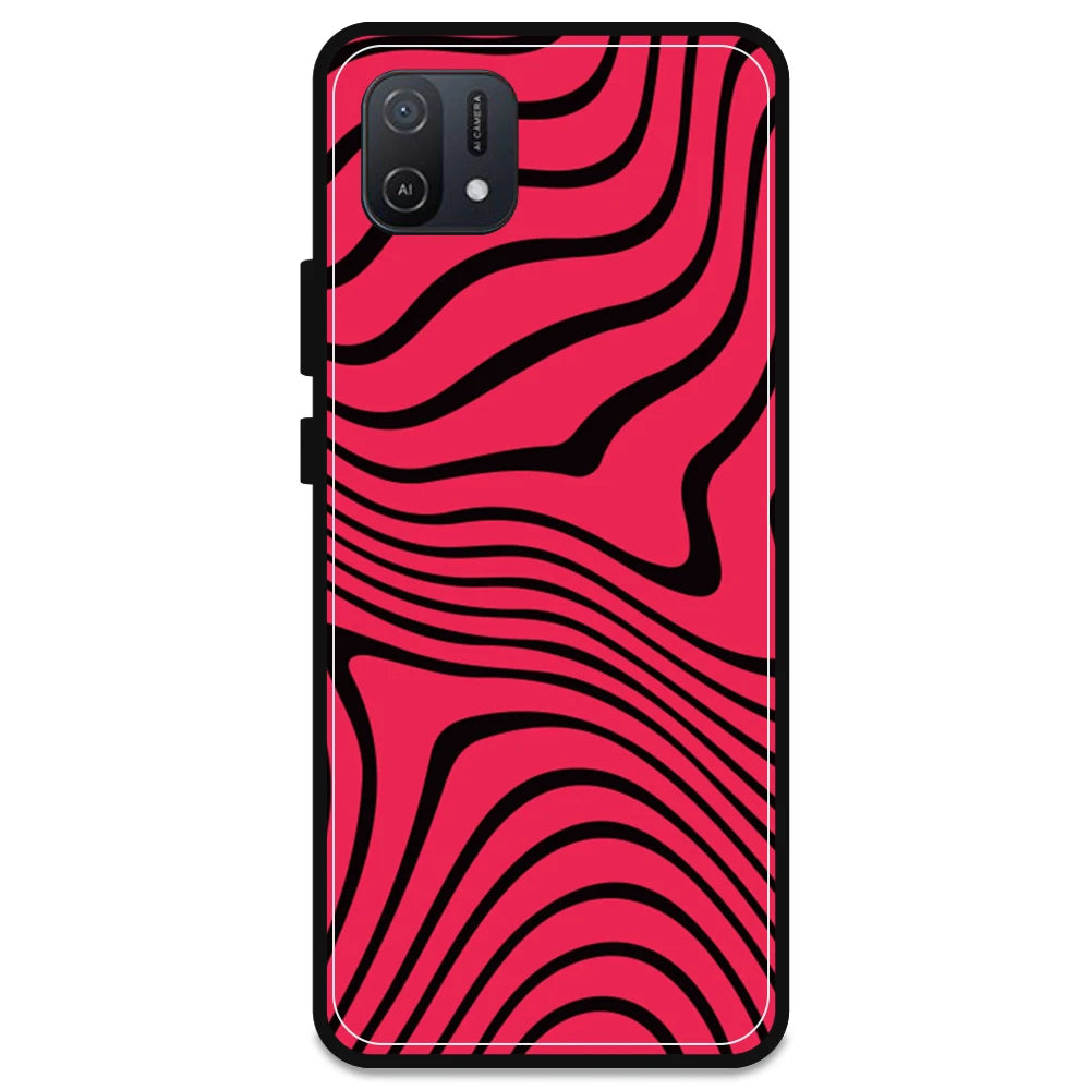 Pink Waves - Armor Case For Oppo Models Oppo A16K