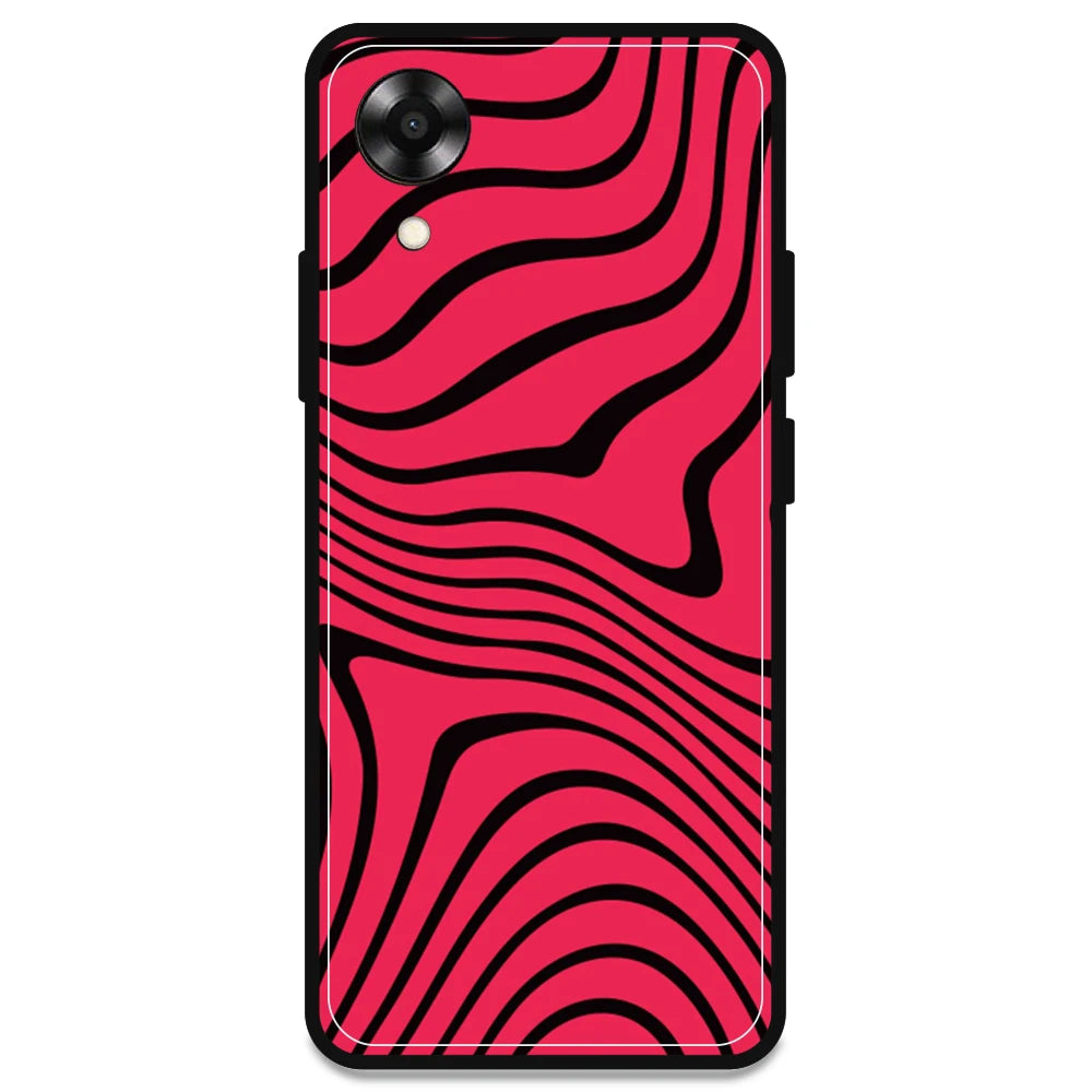 Pink Waves - Armor Case For Oppo Models Oppo A17K