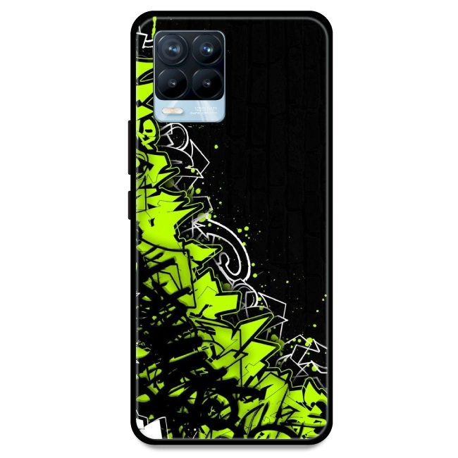 Green Graffiti - Armor Case For Realme Models Realme 8 Pro