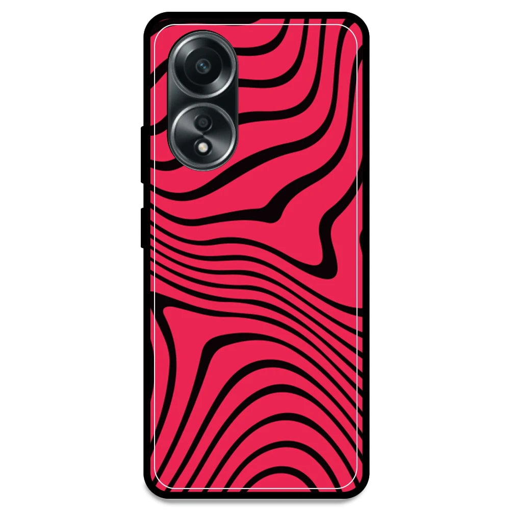 Pink Waves - Armor Case For Oppo Models Oppo A58