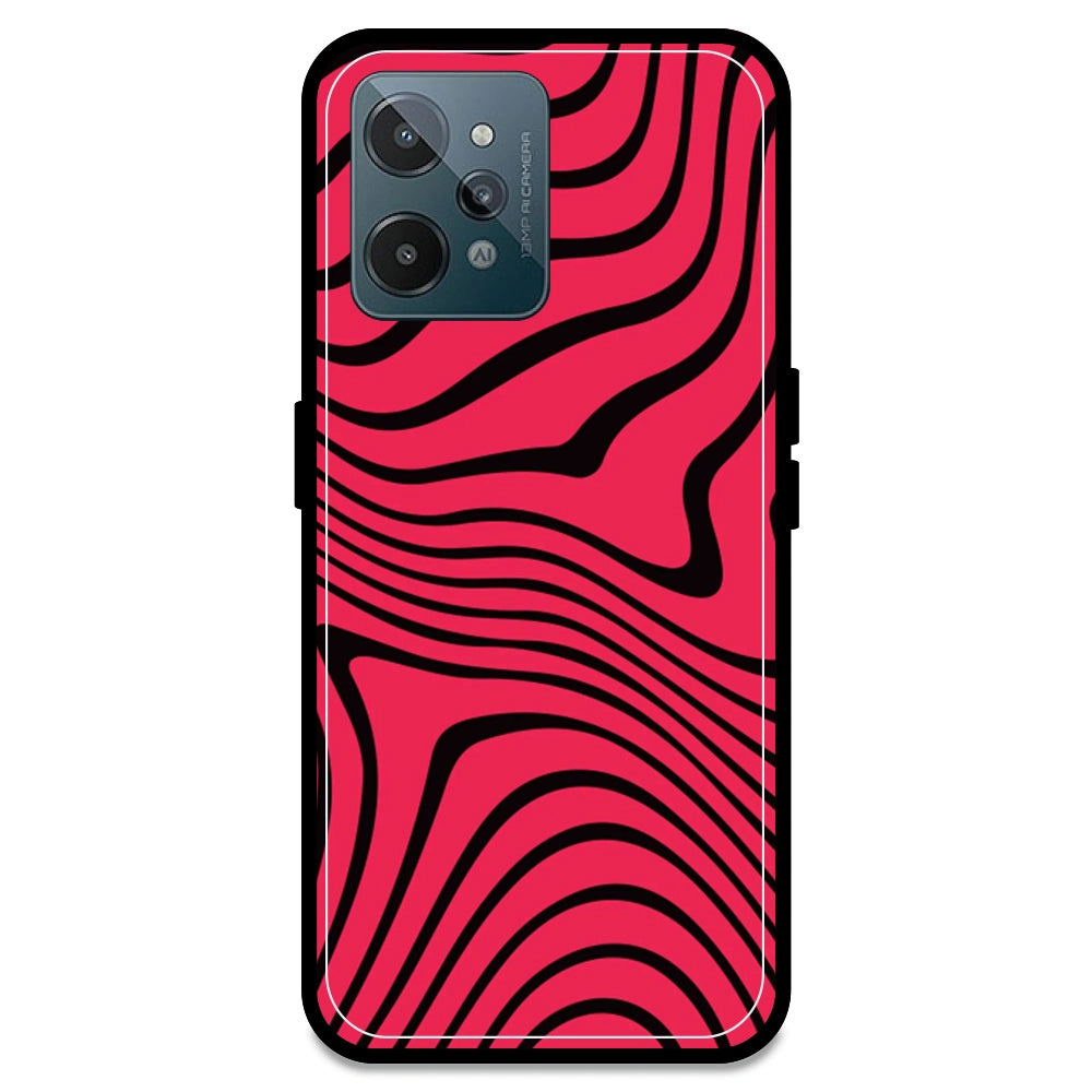 Pink Waves - Armor Case For Realme Models Realme C31