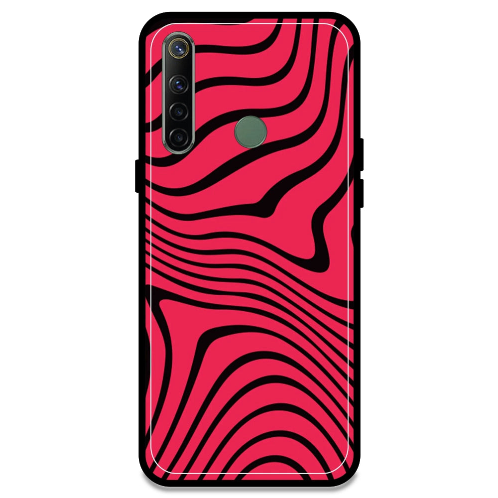 Pink Waves - Armor Case For Realme Models Realme Narzo 10