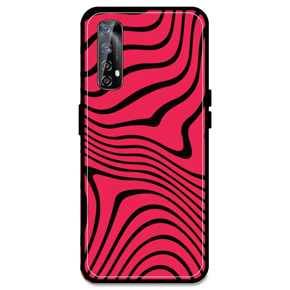 Pink Waves - Armor Case For Realme Models Realme Narzo 20 Pro
