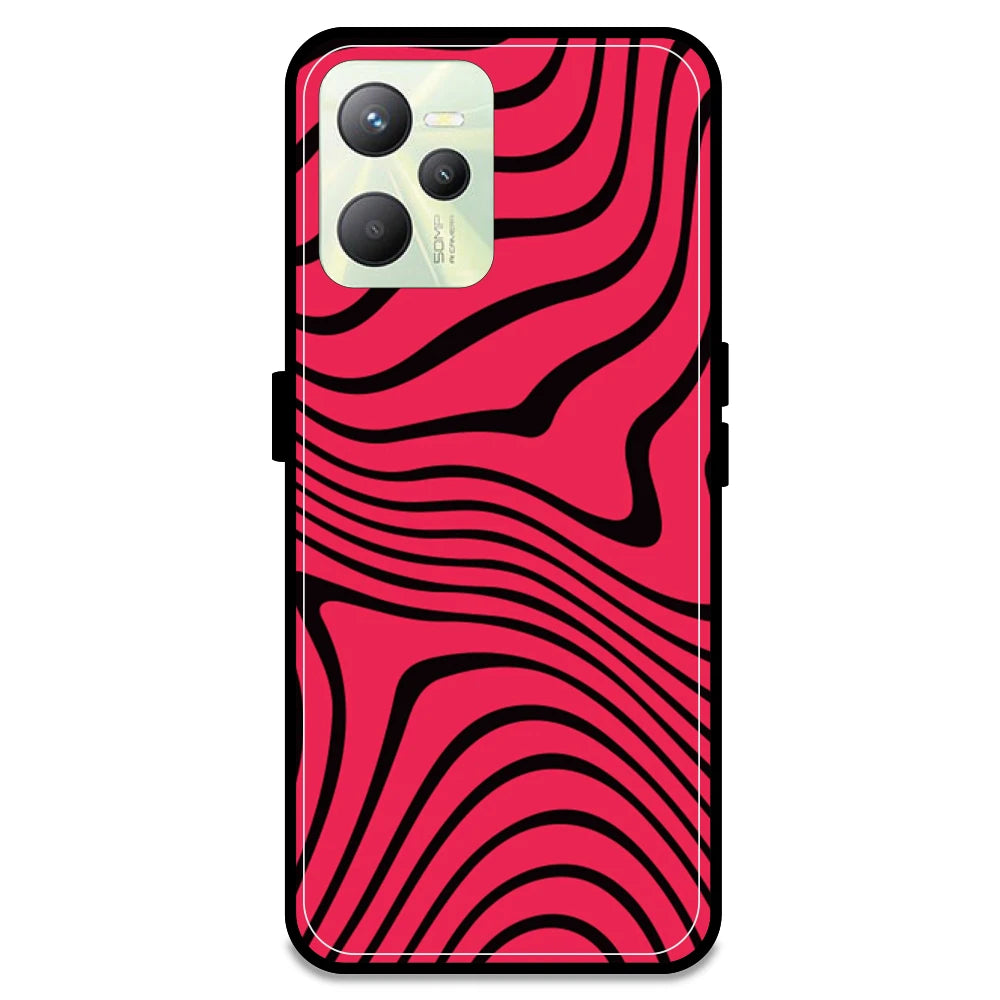 Pink Waves - Armor Case For Realme Models Realme C35