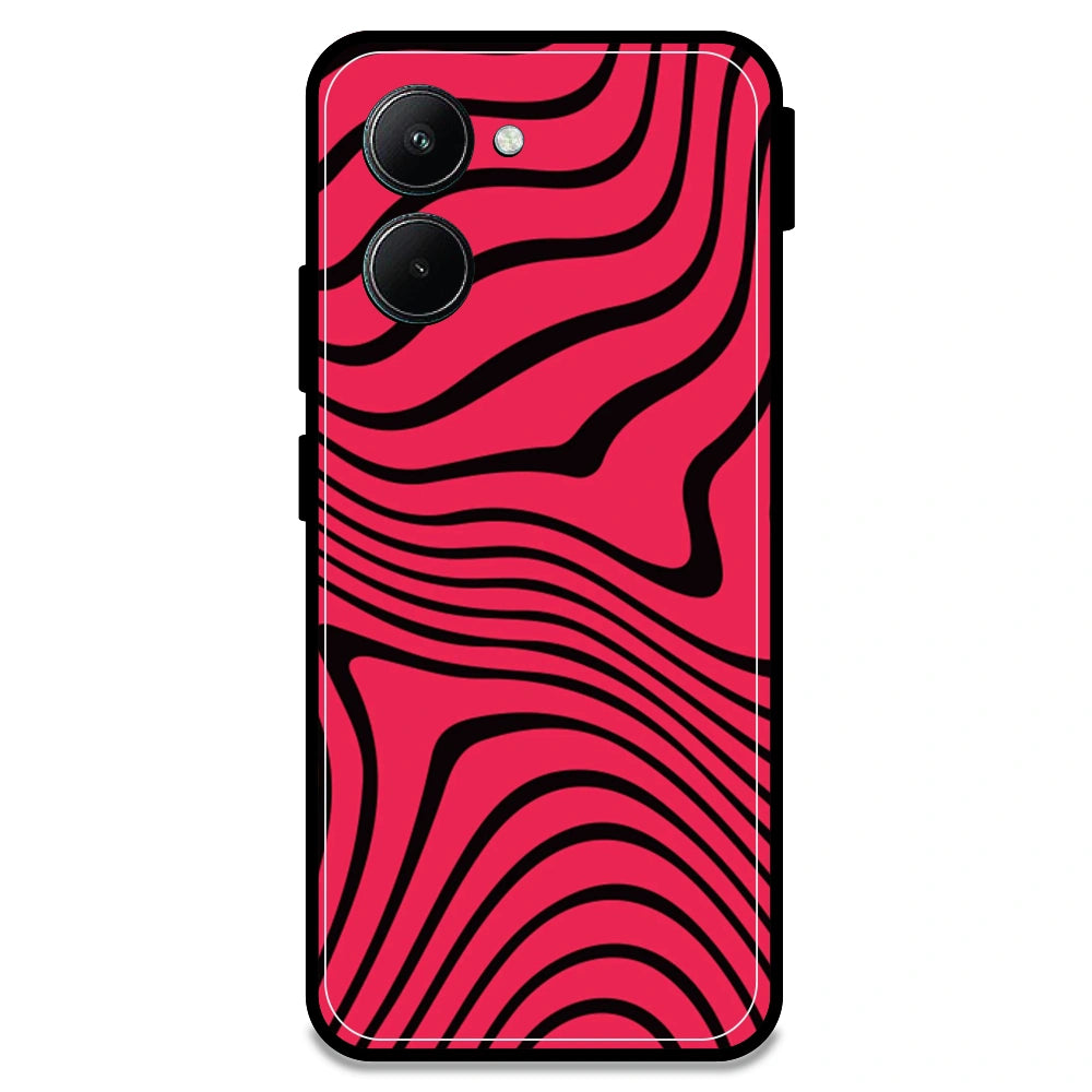 Pink Waves - Armor Case For Realme Models Realme C33
