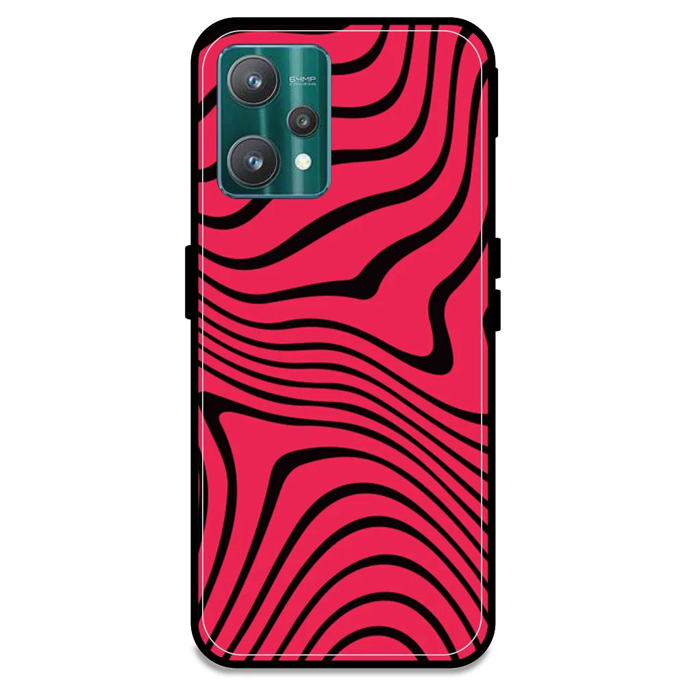 Pink Waves - Armor Case For Realme Models Realme 9 Pro