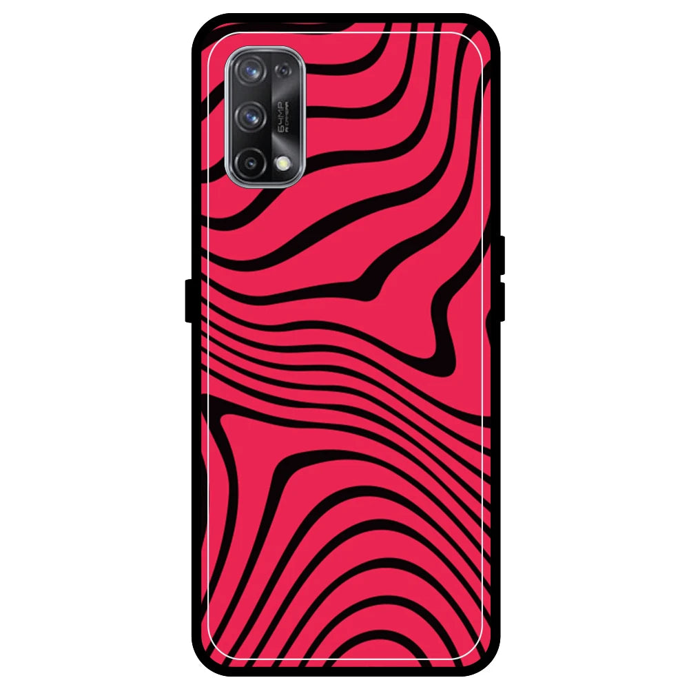 Pink Waves - Armor Case For Realme Models Realme X7