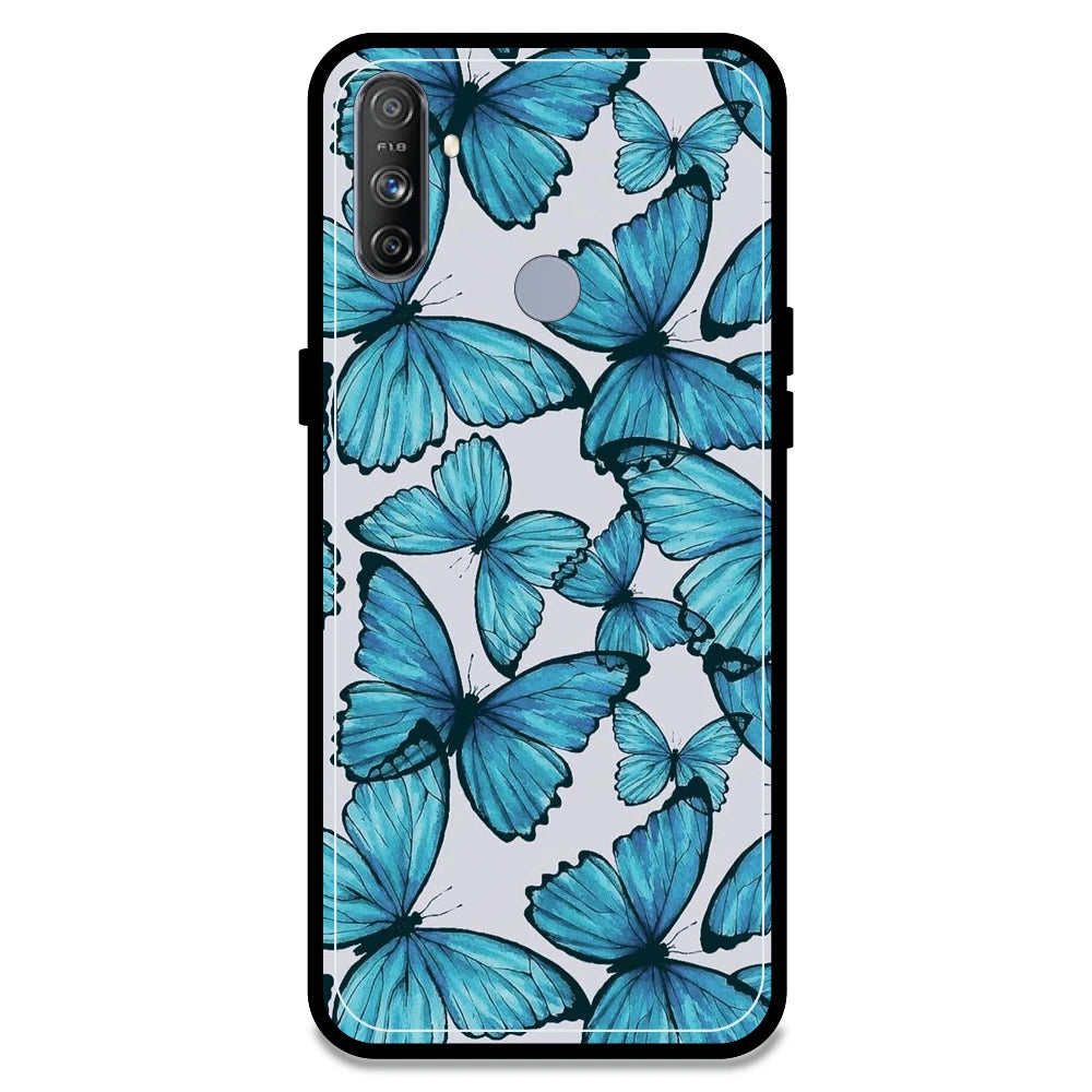 Butterflies - Armor Case For Realme Models Realme Narzo 10A