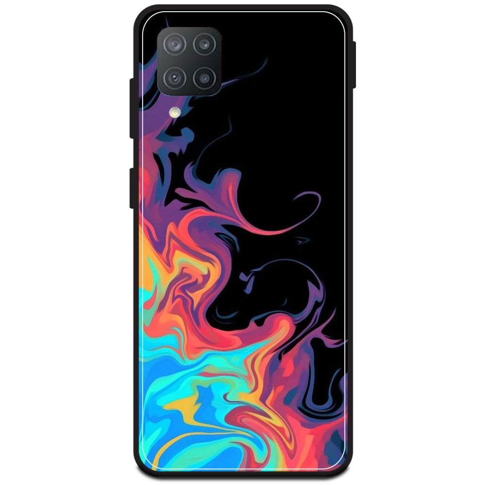 Rainbow Watermarble - Armor Case For Samsung Models Samsung F12