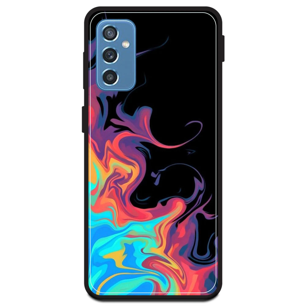 Rainbow Watermarble - Armor Case For Samsung Models Samsung Galaxy M52