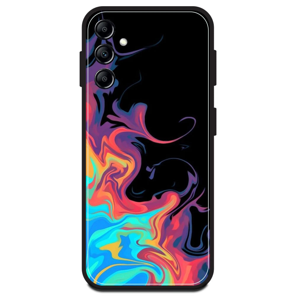 Rainbow Watermarble - Armor Case For Samsung Models Samsung A14 5G
